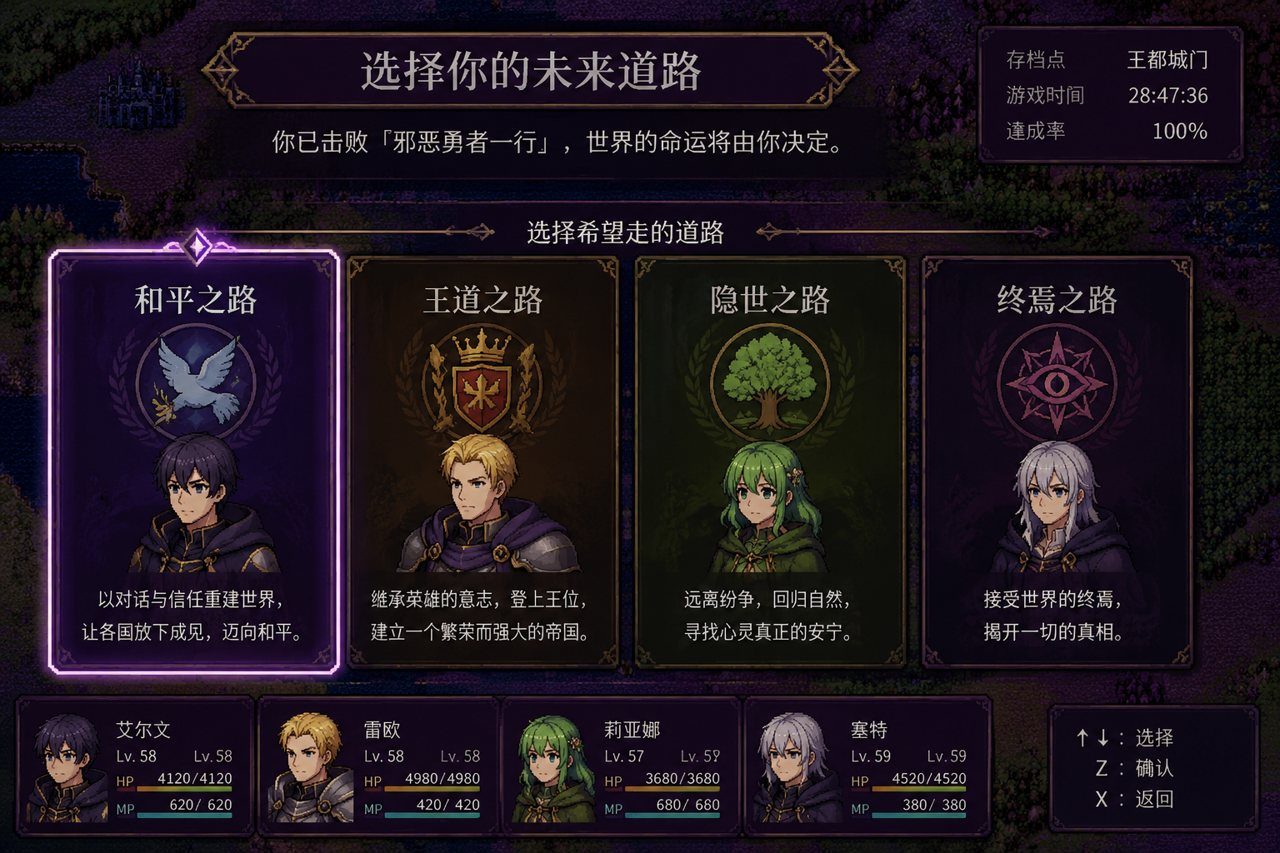 邪恶勇者一行 支线内容 演示图 1