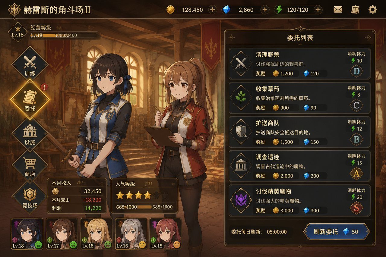 赫雷斯的角斗场Ⅱ 中文界面 展示图 4