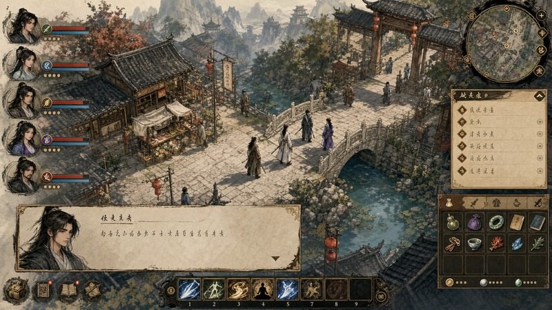 金庸群侠传5爱与死仙狐MOD六周年 任务推进 演示图 2