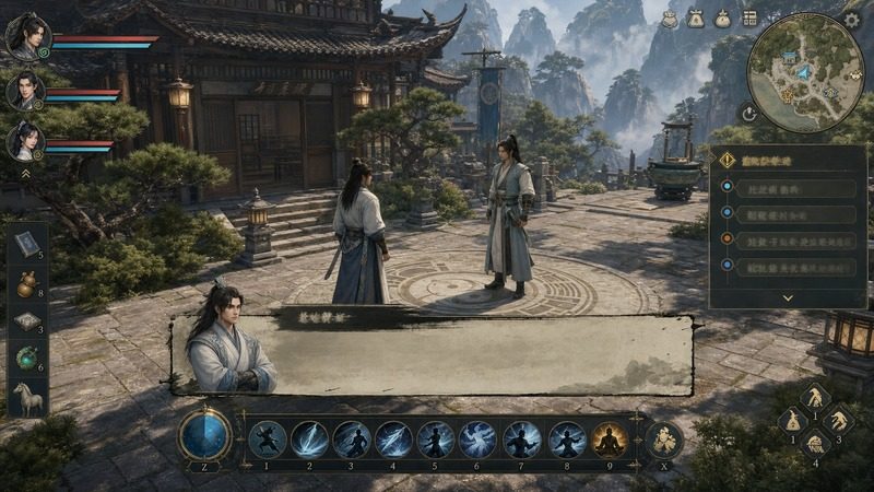 金庸群侠传5爱与死仙狐MOD六周年 任务推进 演示图 7