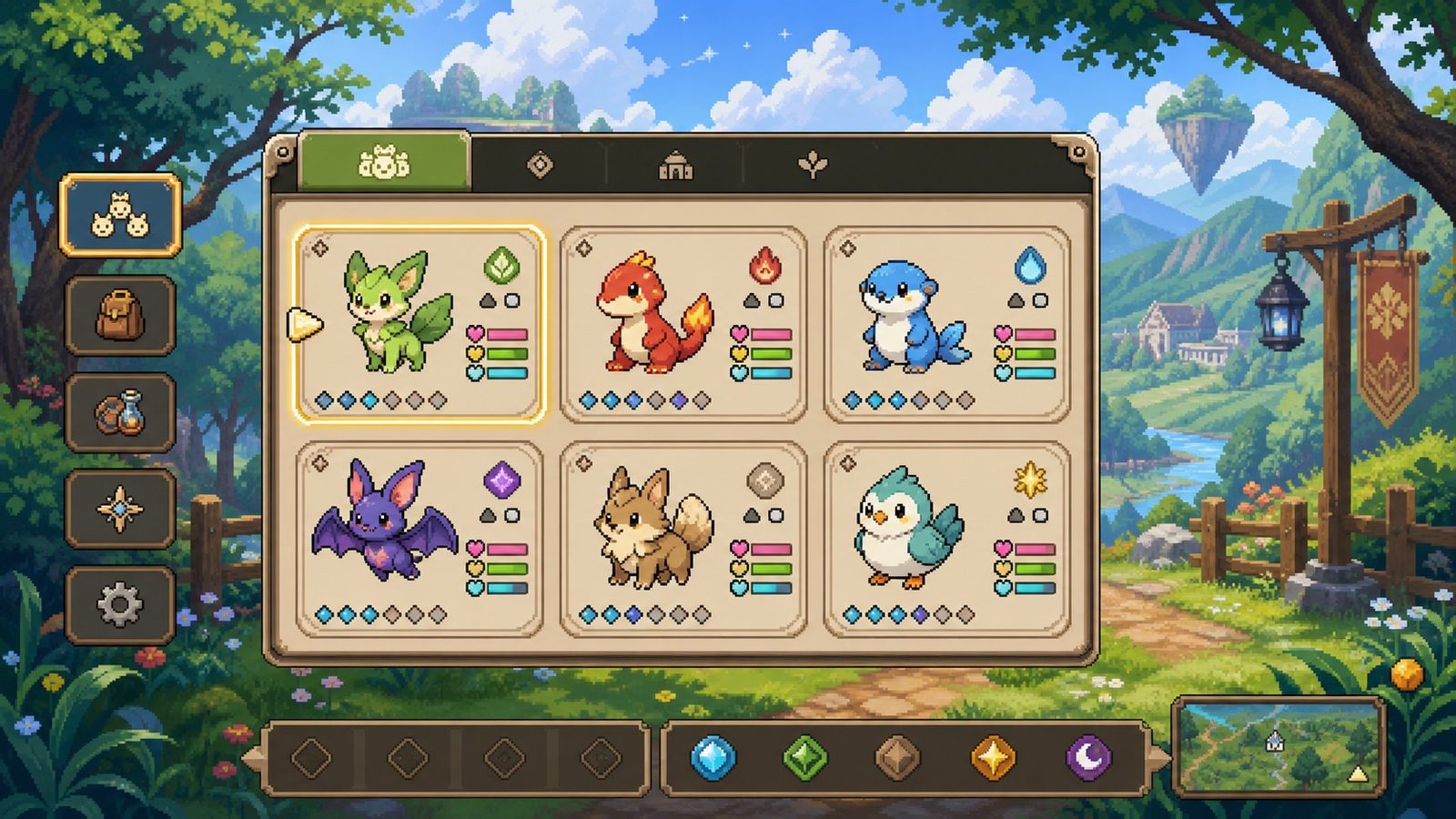 精灵谷物语SpiritValley版 角色路线 专题图 3
